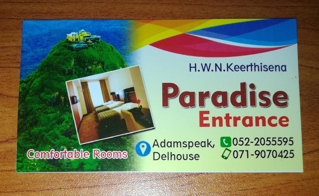 Paradise Entrance Nallathanniya Exteriér fotografie